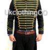 Mens Steampunk Military Gothic Coat Style Officer Hussar Jacket by UkclothingCO steampunk buy now online