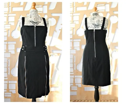 Steampunk Sleeveless dress Strap dress Festival Steampunk dress Little black dress Zipper dress Mini dress Boho Hippie Military Grunge Goth by StylishAgain steampunk buy now online Steampunk Sleeveless dress Strap dress Festival Steampunk dress Little black dress Zipper dress Mini dress Boho Hippie Military Grunge Goth by StylishAgain steampunk buy now online