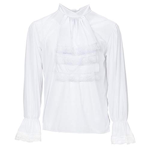 Character Shirt White Costume for Pirate Peter Pan Fancy Dress steampunk buy now online