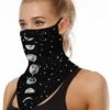 ARKIM Unisex Bandana Face Mask Scarf Face Rave Balaclava Neck Gaiters Dust Cloth Washable Wind Motorcycle Mask Women Men (Style-25) steampunk buy now online