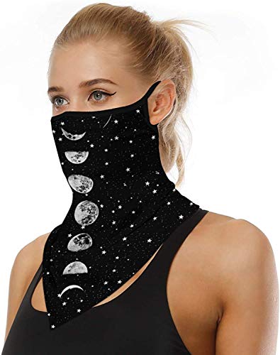 ARKIM Unisex Bandana Face Mask Scarf Face Rave Balaclava Neck Gaiters Dust Cloth Washable Wind Motorcycle Mask Women Men (Style-25) steampunk buy now online