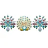 ZHICHUAN Artwork Wall 3-Piece Set Metal Wall Art Decor, Peacock Wall Clock and Vase Floral Wall Hanging Living Room Dining Room Home Decoration Ready to Hang Kitchen Clock steampunk buy now online ZHICHUAN Artwork Wall 3-Piece Set Metal Wall Art Decor, Peacock Wall Clock and Vase Floral Wall Hanging Living Room Dining Room Home Decoration Ready to Hang Kitchen Clock steampunk buy now online