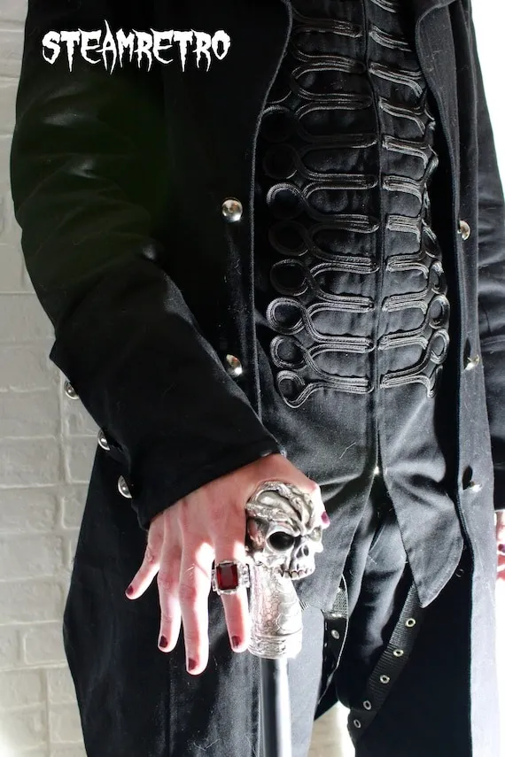 gothic coat - gothic tailcoat - mens gothic coat - gothic jacket - black coat - vampire coat - gothic tail coat by Steamretro - goth by SteamRetro steampunk buy now online gothic coat - gothic tailcoat - mens gothic coat - gothic jacket - black coat - vampire coat - gothic tail coat by Steamretro - goth by SteamRetro steampunk buy now online