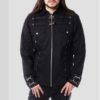 Mens Gothic Steampunk Jacket, Black gothic jacket, gothic jackets for men, heavy gothic clothing, jacket for men by DesignerdressStore steampunk buy now online