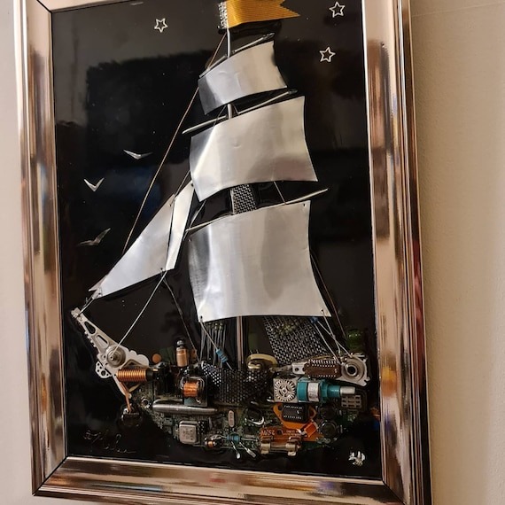 Steampunk ship by GabrielsStudioCrafts steampunk buy now online