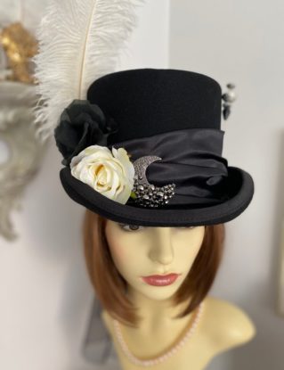 STEVIE NICKS HAT Top Hat Festival Period Drama by FantaziaUK steampunk buy now online
