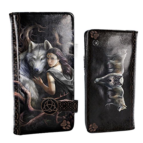 Nemesis Now B3929K8 Soul Bond Anne Stokes Embossed Purse 19cm Black, PU, 18.5cm steampunk buy now online