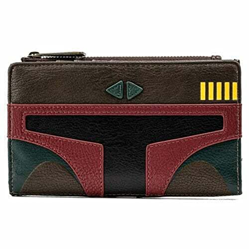 LOUNGEFLY STAR WARS BOBA FETT COSPLAY FLAP WALLET steampunk buy now online