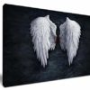 Banksy Angel Wings wall art Canvas print 32"x24"Framed steampunk buy now online