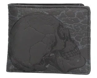 Nemesis Now C4265M8 Memento Mori Wallet 10cm Black, PU steampunk buy now online