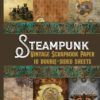 Steampunk Vintage Scrapbook Paper - 18 Double-Sided Sheets: Decorative 8.5x11 Paper for Junk Journals, Scrapbooking, Cardmaking, Decoupage, Collage Art, Origami, Paper Crafts, & More steampunk buy now online