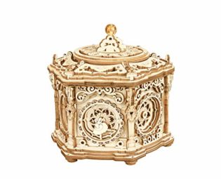 ROKR 3D Wooden Puzzle Model Kits for Adults to Build Music Box DIY Secret Garden for 14+ Years Gifts and Decoration (Secret Garden) steampunk buy now online