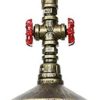 Vintage Industrial Single Head Steampunk Water Pipe Ceiling Pendant Light Retro Metal Copper Pipe Home Deco Chandelier Adjustable Hanging Lamp E27*1(Bronze) steampunk buy now online
