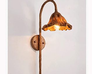 GLXLSBZ Wall Lamp Oriental Tradition Wall Lamp Creative Lotus Leaf Wall Lamp, Personality Tea Room Decoration Wall Sconces for Study Livin(Home Lighting) steampunk buy now online
