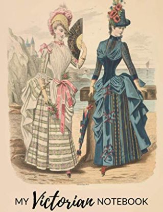My Victorian Notebook #1 - Victorian Ladies at the Seaside: 100 lined pages - 6 x 9 in (15 x 23 cm) steampunk buy now online