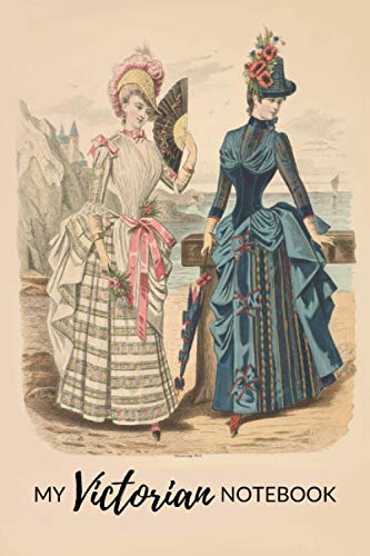 My Victorian Notebook #1 - Victorian Ladies at the Seaside: 100 lined pages - 6 x 9 in (15 x 23 cm) steampunk buy now online