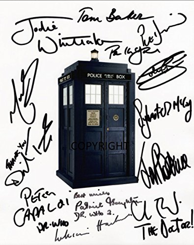 LIMITED EDITION DR WHO ACTORS SIGNED PHOTOGRAPH + CERT PRINTED AUTOGRAPH steampunk buy now online