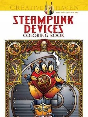 Creative Haven Steampunk Devices Coloring Book steampunk buy now online