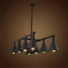 107cm Vintage Steampunk Industrial Water Pipe Pendant Light Retro Rustic Metal Iron Ceiling Hanging Lights E27 Chandelier Lighting with 8 Heads steampunk buy now online