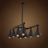 107cm Vintage Steampunk Industrial Water Pipe Pendant Light Retro Rustic Metal Iron Ceiling Hanging Lights E27 Chandelier Lighting with 8 Heads steampunk buy now online