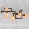 Industrial Vintage Wall Lights Fitting Retro Metal Lamp Rustic Water Pipe Wall Sconces Fixture for Home Decor Pub Cafe Hotel Steampunk Style Decoration with Copper Finish(Bronze) steampunk buy now online