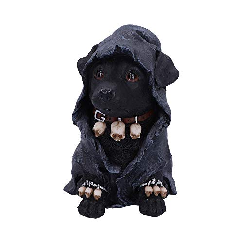 Nemesis Now Canine Cloaked Grim Reaper Dog Figurine, Polyresin, Black, 17cm steampunk buy now online