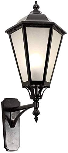 GLXLSBZ Anti-Rust Retro Wall Lamp Windproof Stand Wall Lantern Patio Black Outdoor Garden Wall Light Courtyard Corridor Aisle Wall Mo(Home Lighting) steampunk buy now online