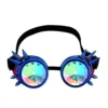 Spiked Retro Kaleidoscope Glasses Crystal Rainbow Steampunk Goggles Welding Style Eye Protection Goggles Cosplay Punk Goggles steampunk buy now online Spiked Retro Kaleidoscope Glasses Crystal Rainbow Steampunk Goggles Welding Style Eye Protection Goggles Cosplay Punk Goggles steampunk buy now online