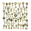 YMWALK Antique Bronze Keys Charm Pendants Set Random Shapes & Sizes Charms key Handmade Accessories for DIY Jewelry Making (50 Pcs) steampunk buy now online