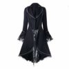 AMhomely Women's Winter Vintage Gothic Tailcoat Long Sleeve Steampunk Jacket Tuxedo Coat Wedding Uniform steampunk buy now online