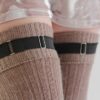 BLACK Elastic Clip Garters for THIGH High Socks - Ideal for plus size Elastic Stocking Suspenders, Garters that really work, hold ups pearls by footFETISHsocks steampunk buy now online