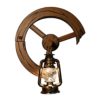 GLXLSBZ Bar Wall Lamp Antique Horse Lamp Retro Creative Villa Wheel Lamp Cafe Tea House Decorative Wall Lamp Wall Lamp Bracket Light (Home Lighting) steampunk buy now online