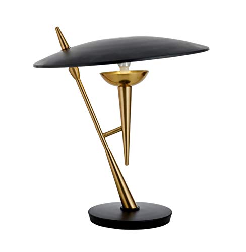 American Modern Minimalist Iron Desk Lamp Nordic Creative Decorative Lighting LED Living Room Bedroom Bedside Lamp steampunk buy now online