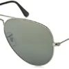 Ray-Ban Classic Aviator Sunglasses Silver Mirror - Black - 58 mm steampunk buy now online