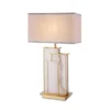 Desk Lamp, New Chinese Classical Luxury Marble Table Lamp, Creative Living Room Bedroom Bedside Decoration Night Light steampunk buy now online