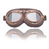 Powerful Motorcycle Goggles, Aviator Goggles Vintage Steampunk Half Helmet Motorcycle Cruiser Scooter Goggle steampunk buy now online