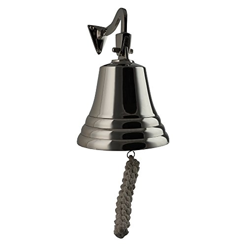 Last Orders Wall Mounted Chrome Silver Door Bell Ships Bell steampunk buy now online