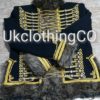 New Napoleonic Hussar Uniform Miltary Style Tunic Pelisse Jimmi Hendrix Jacket Steampunk Military Uniform ful braiding hot fur hussar jacket by UkclothingCO steampunk buy now online