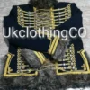 New Napoleonic Hussar Uniform Miltary Style Tunic Pelisse Jimmi Hendrix Jacket Steampunk Military Uniform ful braiding hot fur hussar jacket by UkclothingCO steampunk buy now online