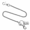 38cm Wallet Chain Jeans Pants Chain Keychain Long Pocket Key Chain Men Waist Link Clip Heavy Duty Safety Chain with Lobster Clasp and 3 Key Rings for Men and Women Bag Clothes Accessory steampunk buy now online