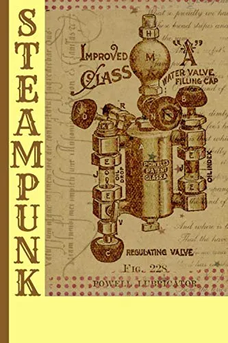 STEAMPUNK: Notebook / Journal gift for family and friends - 6 x 9 inches - 120 pages - for less than the cost of a fancy card! steampunk buy now online