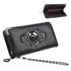 JunNeng Women Long Skull Purses Gothic Purse for Women PU Leather Clutch Wallet Bag Skull Handbag Gifts for Womens, Black steampunk buy now online JunNeng Women Long Skull Purses Gothic Purse for Women PU Leather Clutch Wallet Bag Skull Handbag Gifts for Womens, Black steampunk buy now online