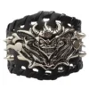 Ultra Hell Demon Leather Goth Steampunk Bracelet Emo Punk Cyber Wrist Cuff Mens Womens Wristbands Biker Rock Vintage Gothic Style Adult Mens Bracelets Womens Bracelet Wrist Band Cyber Goth steampunk buy now online Ultra Hell Demon Leather Goth Steampunk Bracelet Emo Punk Cyber Wrist Cuff Mens Womens Wristbands Biker Rock Vintage Gothic Style Adult Mens Bracelets Womens Bracelet Wrist Band Cyber Goth steampunk buy now online