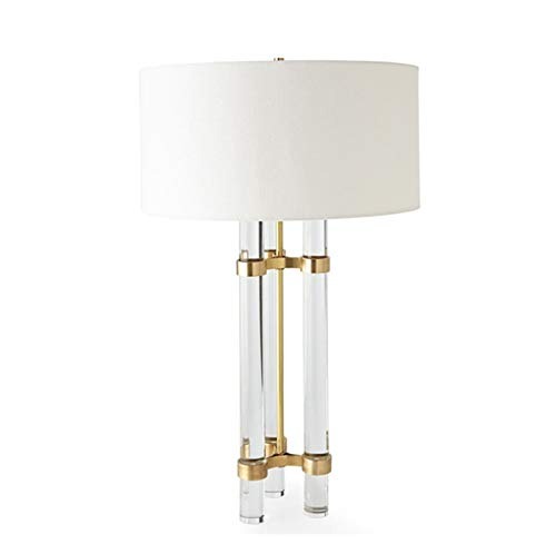 Crystal Desk Lamp Modern Living Room Metal Table Lamp Neo-Classical American Bedroom Study Personalized Decorative Lighting steampunk buy now online