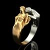 Gothic Steampunk Dracula Silver Ring / Vampire Ring/Halloween Ring/Vampire jewelry made of 925 sterling silver/Unisex Ring/Vampire Bite by MagicalJewelryGuard steampunk buy now online