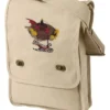Santa's Dirigible Embroidered Canvas Field Bag by JumpingJackalope steampunk buy now online