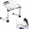 Adjustable Book Stand, Height and Angle Adjustable Ergonomic Book Holder with Page Paper Clips for Big Heavy Textbooks Music Books Tablet Cook Recipe Durable Lightweight Aluminum Book Holder steampunk buy now online