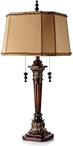 American Retro Table Lamp, Elegant Resin Large Table Lamp, Home Room Desktop Decoration, for Bedroom Living Room Lounge Corridor steampunk buy now online
