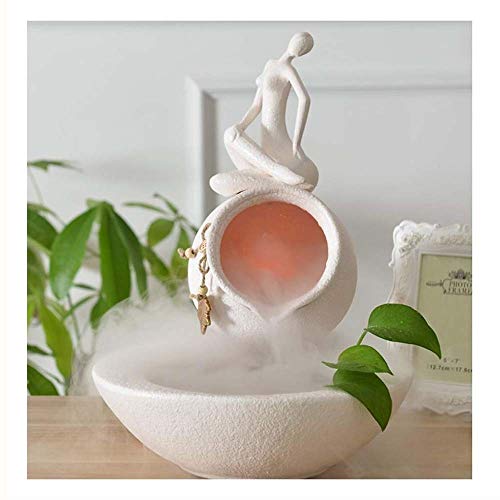 LYYJIAJU Crafts for Adults Indoor Fountains Desktop Fountain Flowing Water Ornaments Simple Crafts Fish Pond Desktop Furnishings Fountain Fog Desktop Fountain steampunk buy now online