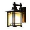 GLXLSBZ Outdoor balcony waterproof wall lamp European-style retro bedroom bedside lamp aisle corridor wall outdoor garden light lamp 17 * (Home Lighting) steampunk buy now online